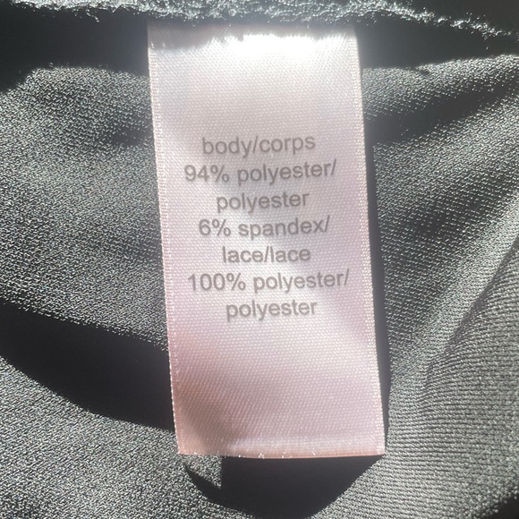 Lace Black Tank Top - Picture 5 of 6